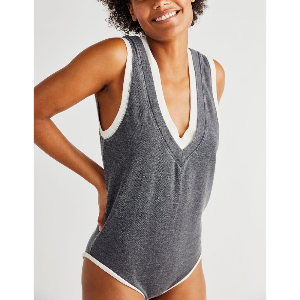 NWT Free People Cozy Girl Tank Bodysuit